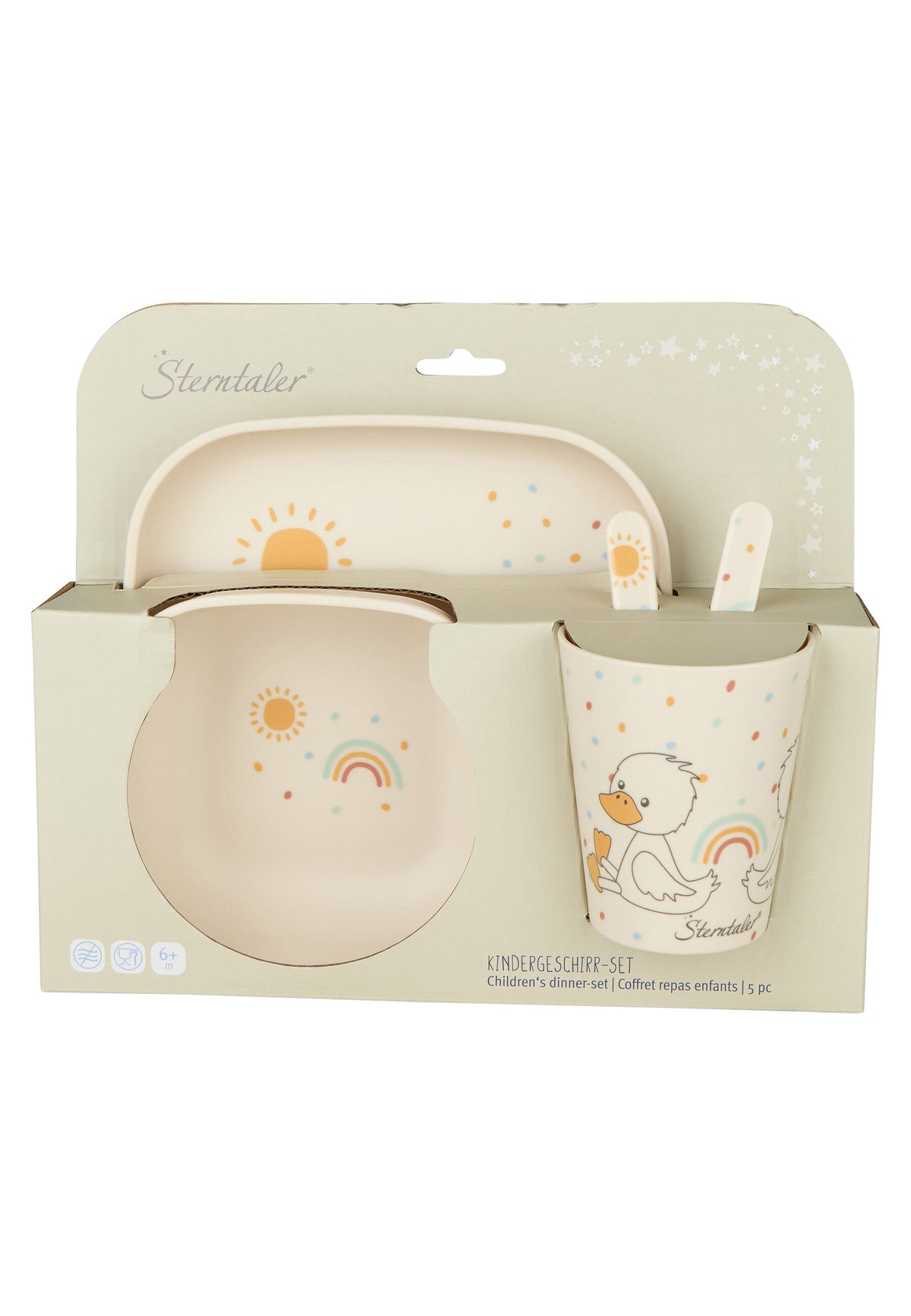 Coffret repas bébé Canard Edda