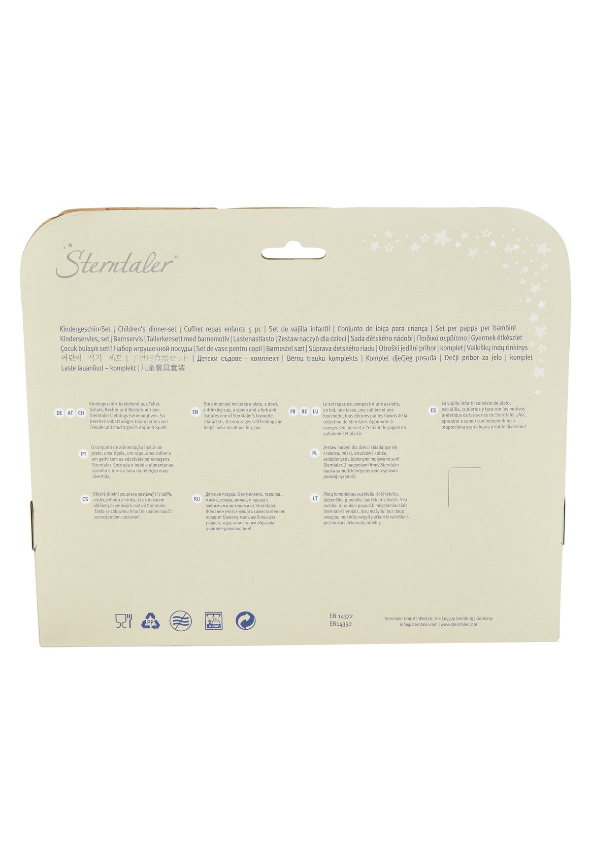 Coffret repas bébé Canard Edda