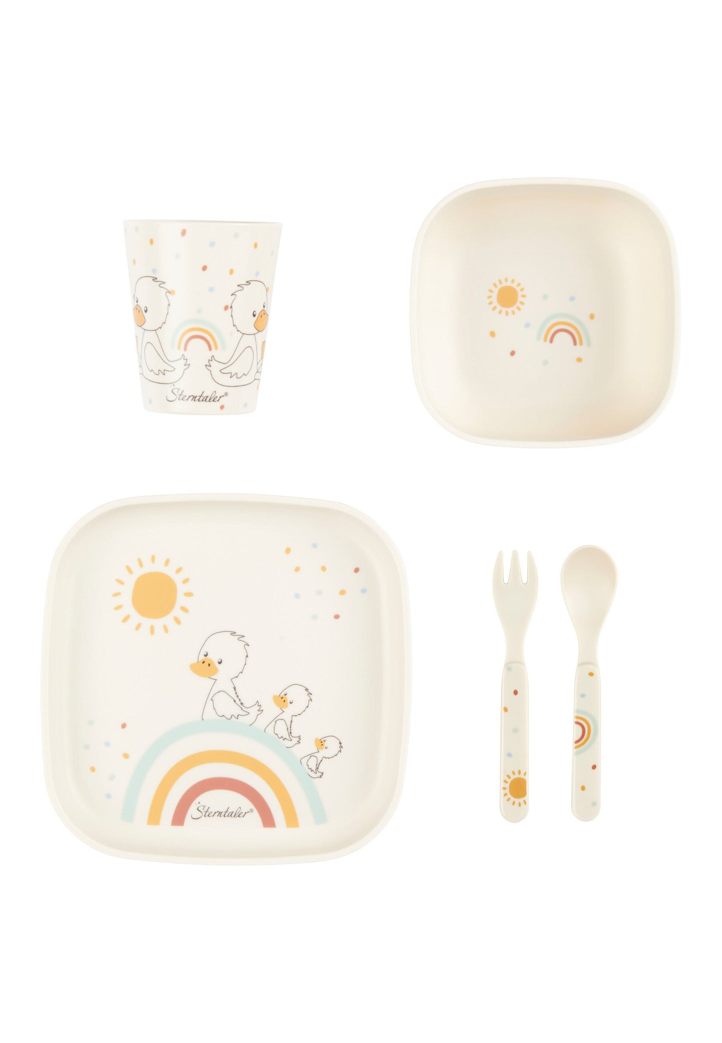Coffret repas bébé Canard Edda