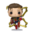 Pop! Iron Spider sans Masque & Gant de l'Infinie