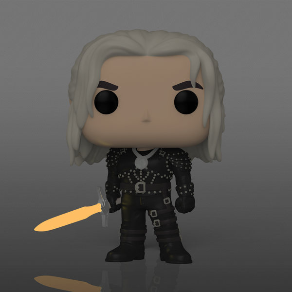Funko Pop! Geralt avec épée (Glow) – The Witcher