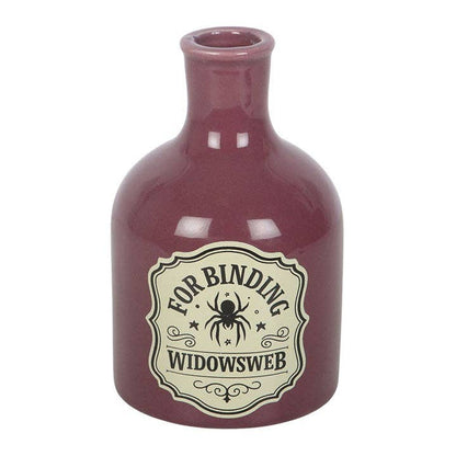 Vase-bouteille de potion et porte-bougie Widowsweb