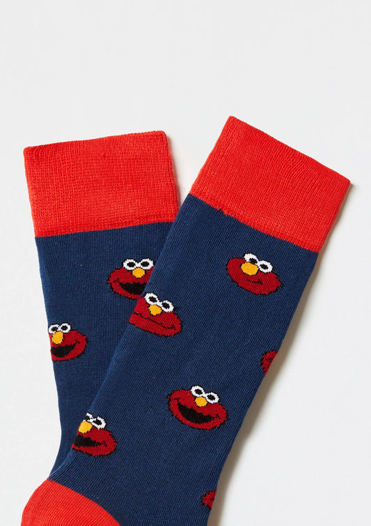 BeSesameStreet Elmo Socks