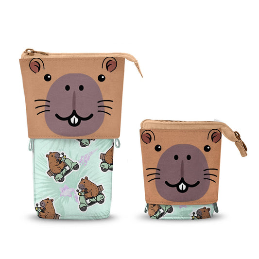 Oh My Pop Capybara-Cute Pencil Case
