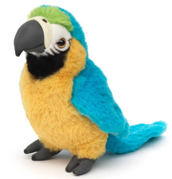 Peluche Perroquet Ara - Bleu Uni Toys