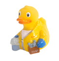 Eend die het bad breekt