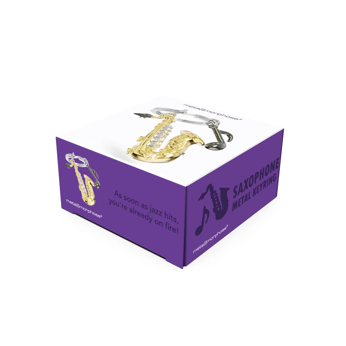 Saxophone Keychain