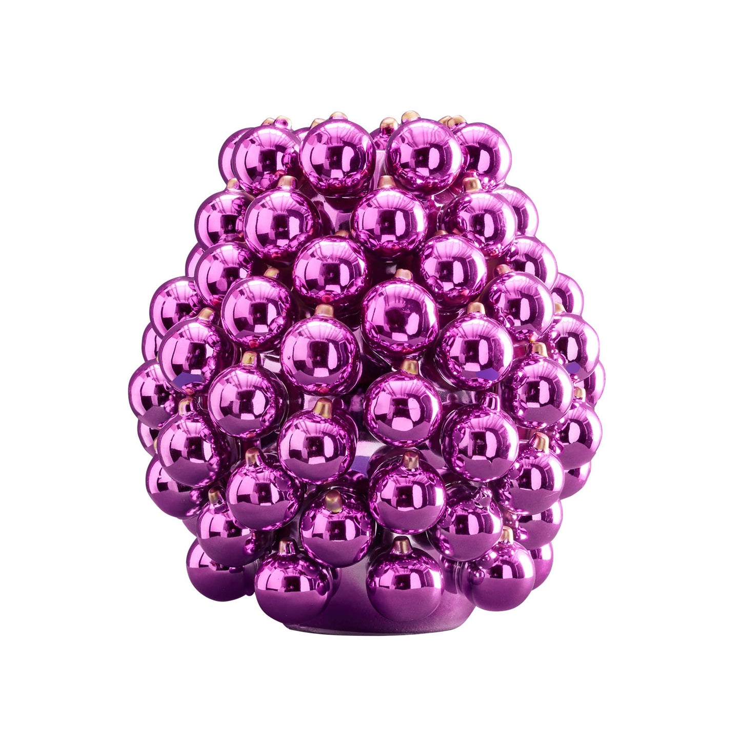 Lilac Christmas Bauble Vase