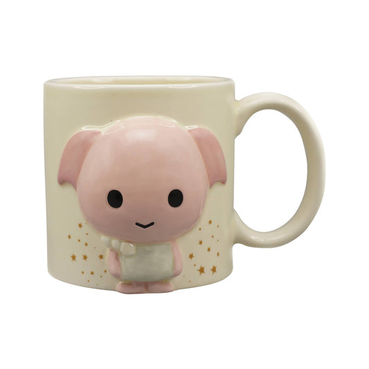 Taza de cartón gofrado (350 ml) - Harry Potter Kawaii (Dobby)