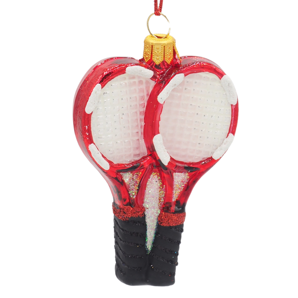 Boule de Noël Raquettes de Tennis