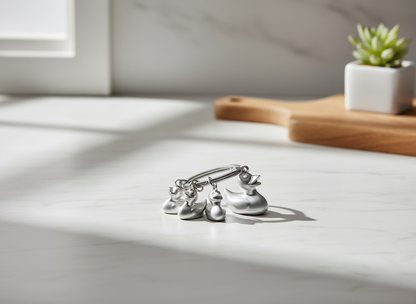 Porte-Clés Famille Canard