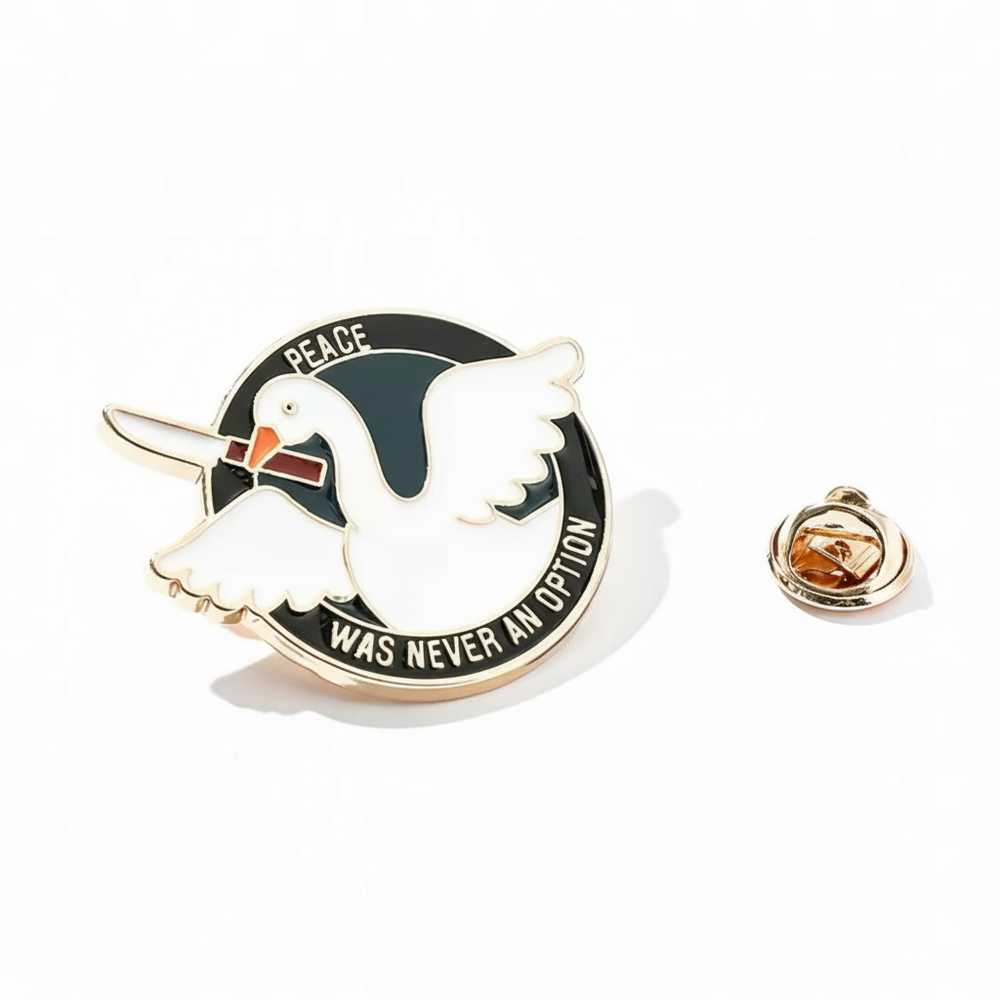 Pin’s Canard Blanc Peace was never an option
