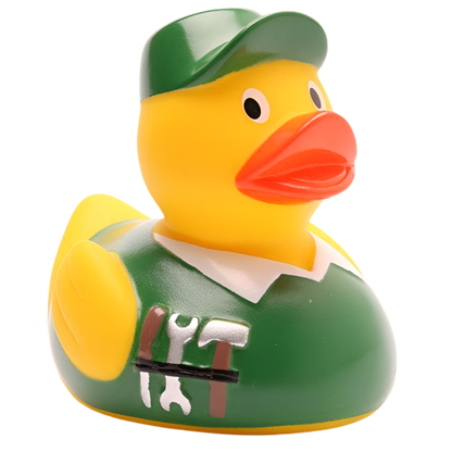 canard bricoleur vert klimaliebling