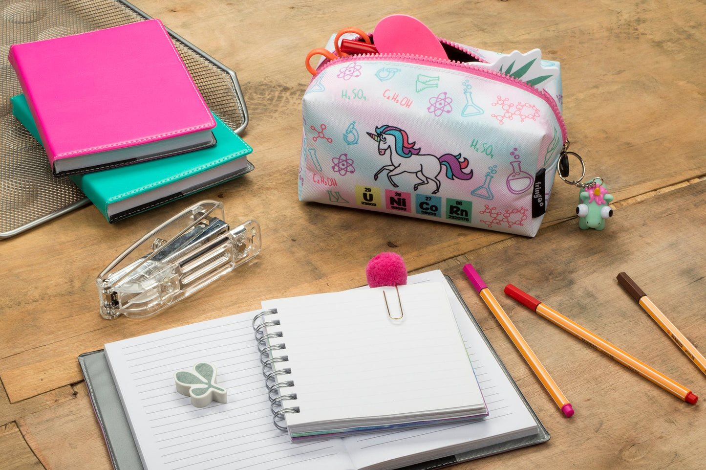 Trousse scolaire – licorne Chemistry