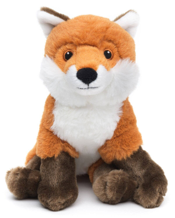 Peluche renard roux assis Eco-Line Uni Toys