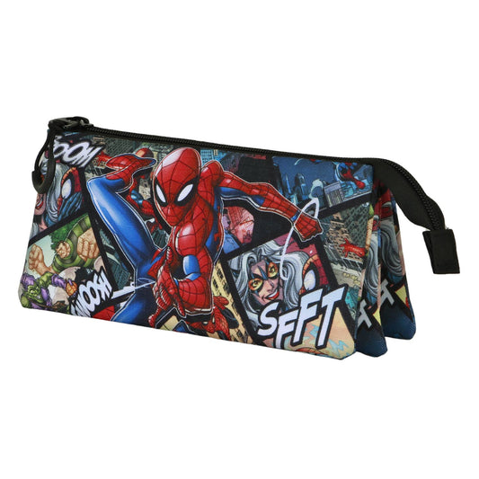 Astuccio triplo Marvel - Pannelli Spiderman