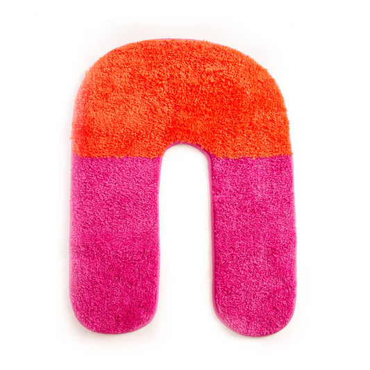 Tapis de Bain "u" Rose Helio Ferretti Vue 1