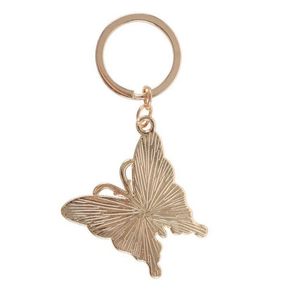 Flaming Butterfly Keychain