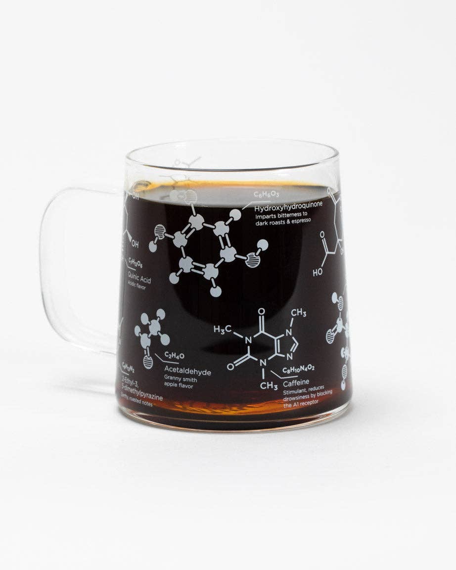 Tazza in vetro Coffee Chemistry (295 ml)