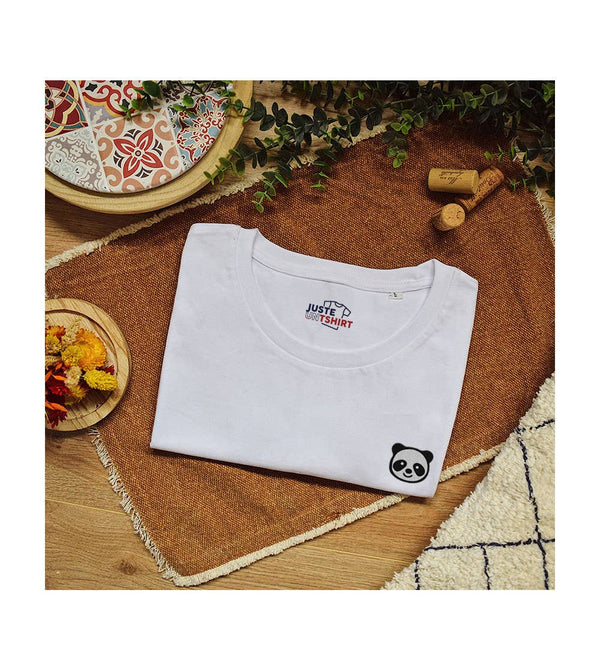 T-shirt brodé Panda - t-shirt brodé Juste un T-shirt