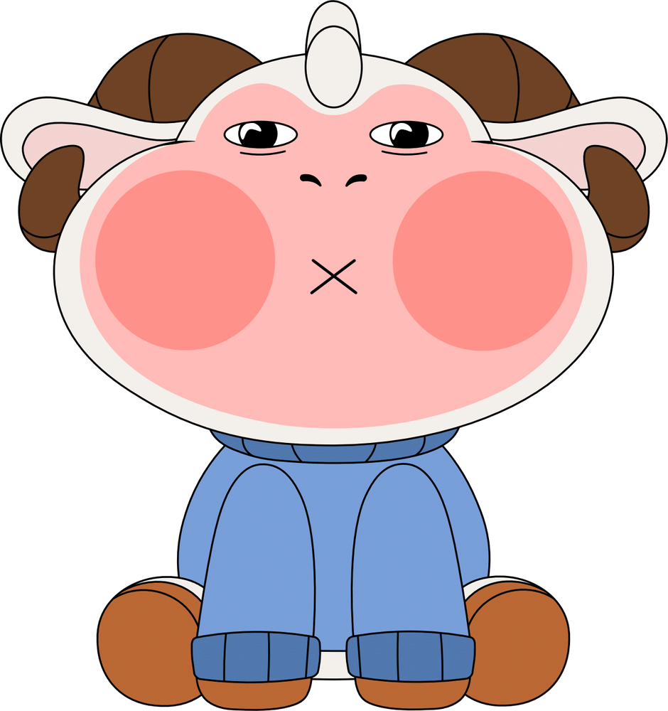 Hold It In Rammie Plush (9in)