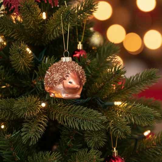 Boule de Noël Hérisson