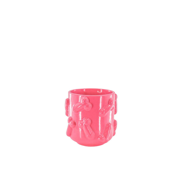 Maceta - Dick - Cerámica - Rosa - 11x11x11,5 cm