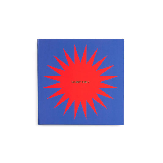 Carnet de Notes Aléatoires Bleu Helio Ferretti Vue 2