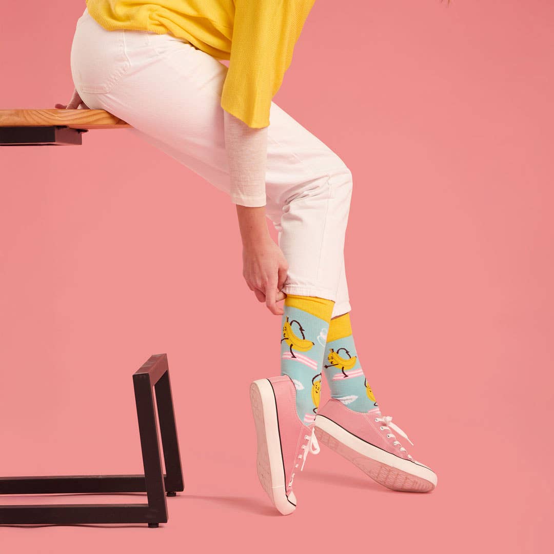 Chaussettes Bananes Sportives