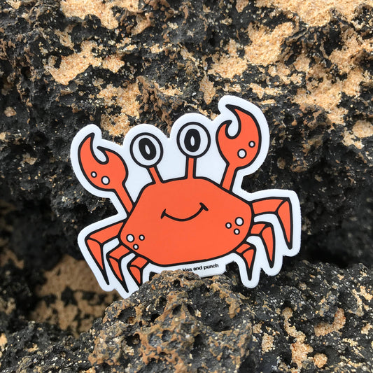 Sticker Crabe Cute