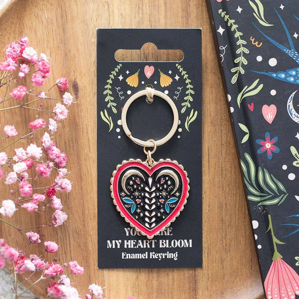 Porte-clés Folk Heart