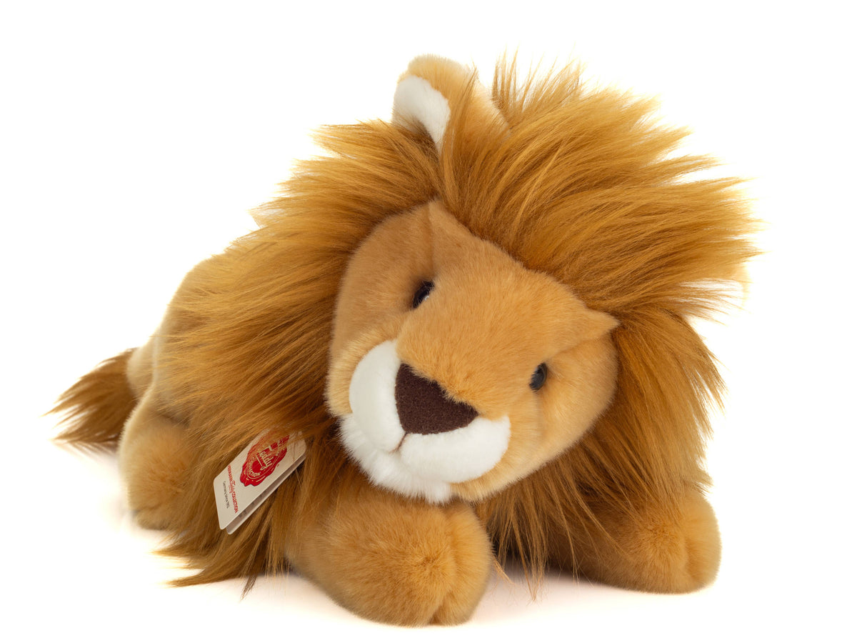 Peluche de Leão Deitado – 30 cm
