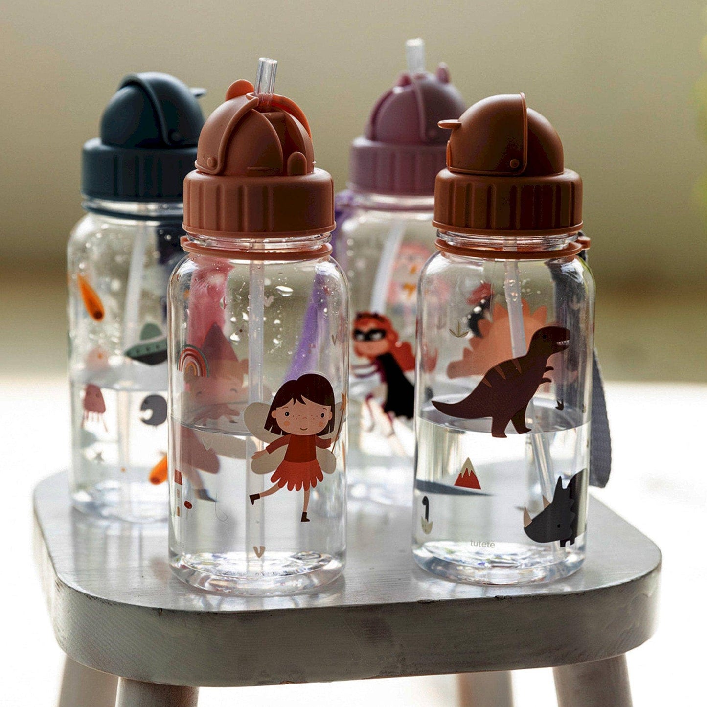 Bouteille en plastique Monde des Dinosaures