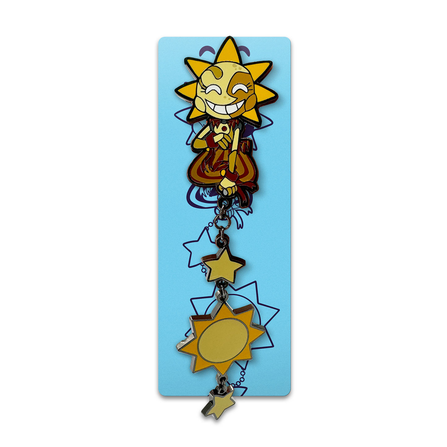 Broche Soleil Suspendue