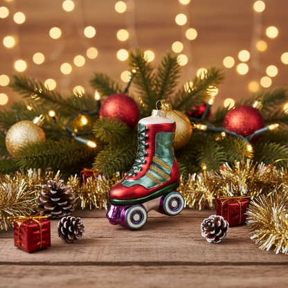 Christmas Ball Roller Skate