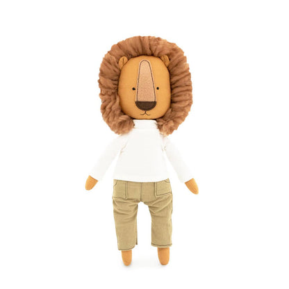 Peluche de algodón, Cotti Motti, Simón el León (30cm) - 0+