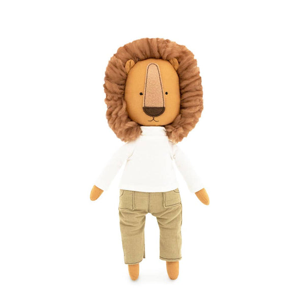 Peluche em algodão, Cotti Motti, Simon, o Leão (30 cm) - 0+