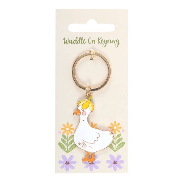 Porte-clés Canard “Waddle On”