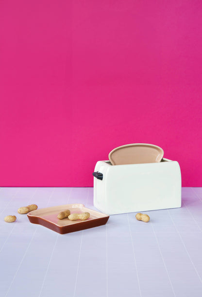 Set de deux assiettes toast