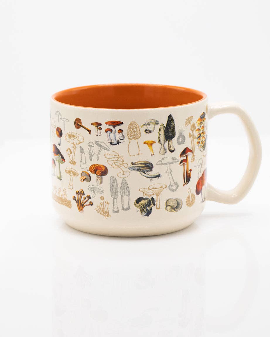 Mug Champignons – produit scientifique Cognitive Surplus EU, vue 1