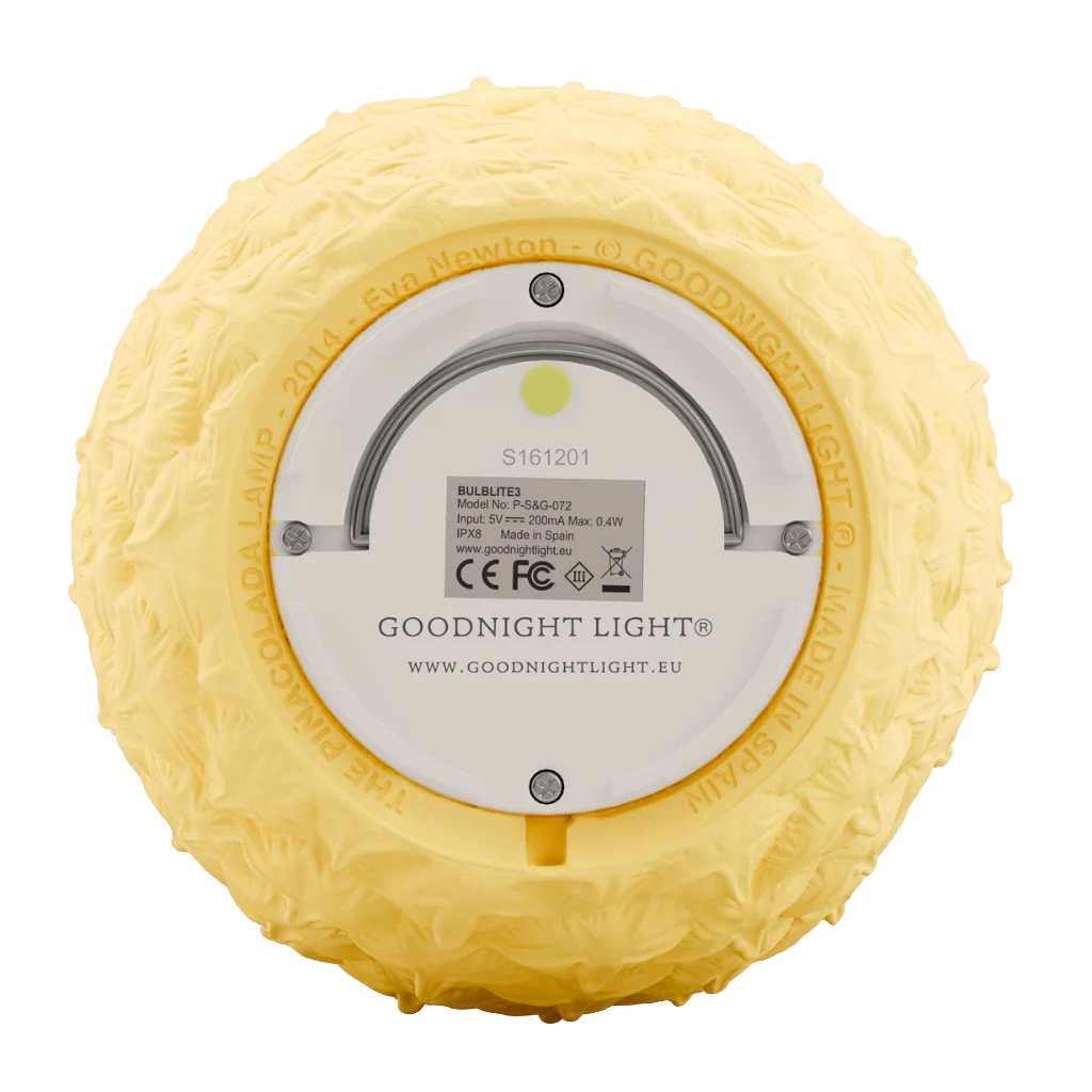 Lâmpada de abacaxi "A lâmpada Piñacolada"