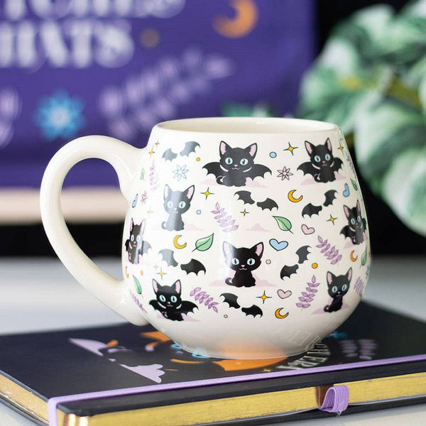 Mug rond Chats noirs Mystiques
