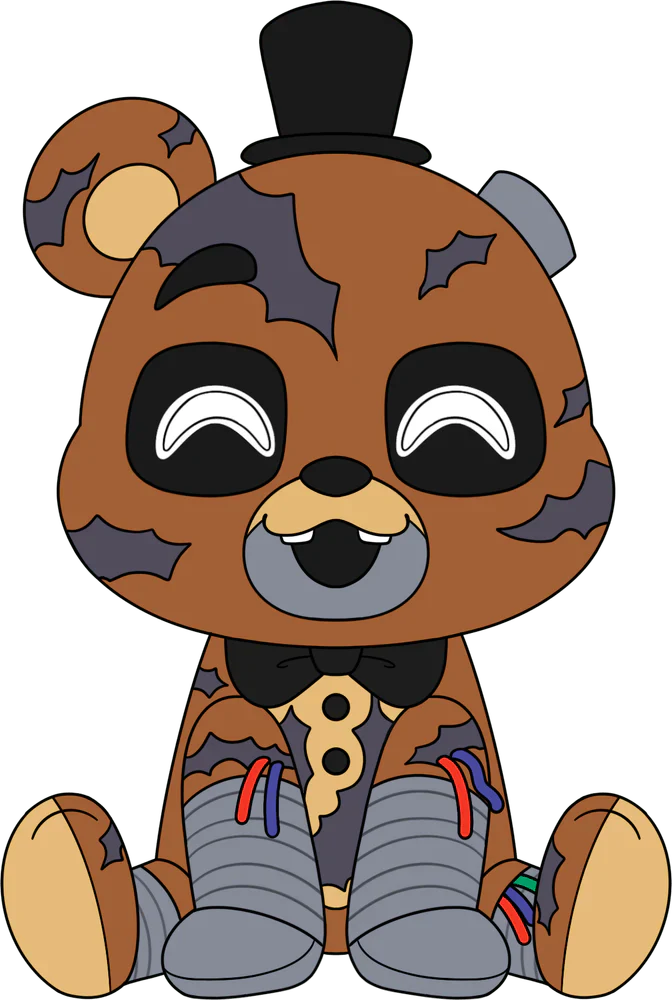 Ignited Freddy Sit Plush
