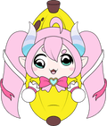 Banana Chibidoki Plush (9in)