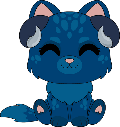 Cat Jester Plush (9in)