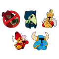 Set de pin's Shovel Knight