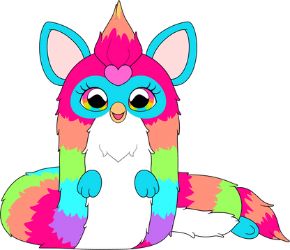 DJ Furby Plush (9in)