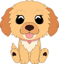 Luna The Mini Cockapoo Plush (9in)