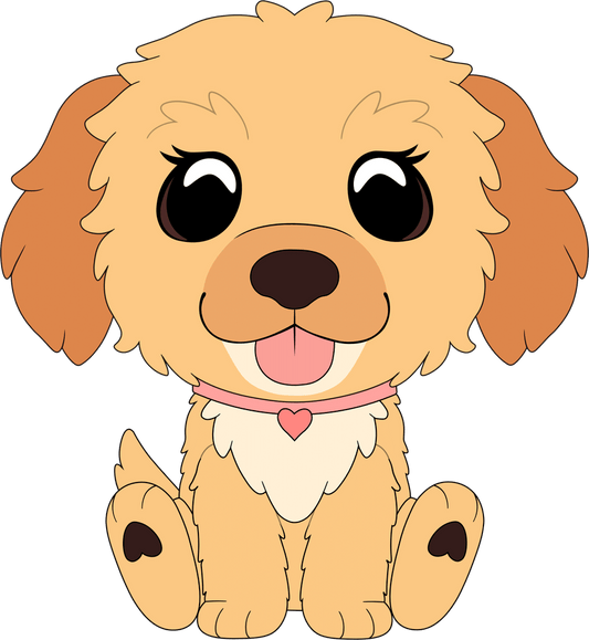 Luna The Mini Cockapoo Plush (9in)