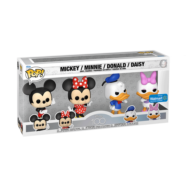 Funko Pop! Disney Mickey & Friends 4-Pack